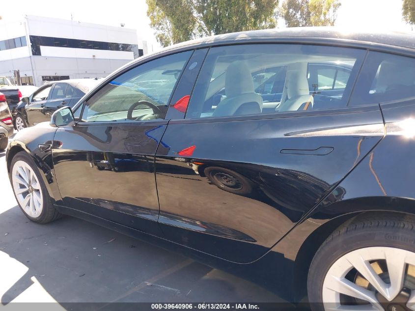 2023 Tesla Model 3 Long Range Dual Motor All-Wheel Drive VIN: 5YJ3E1EB4PF628153 Lot: 39640906