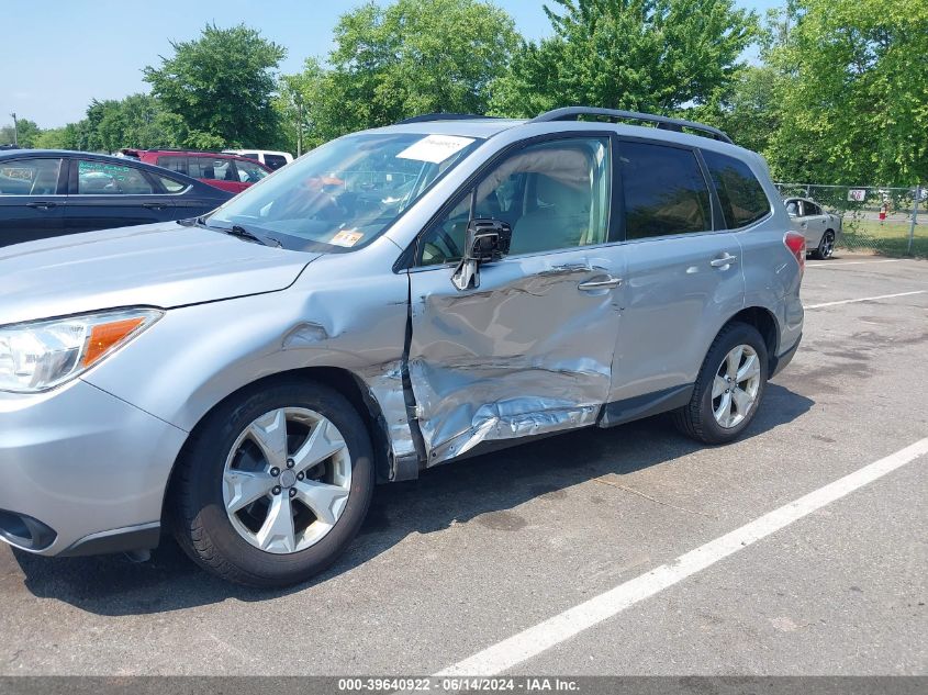 2015 Subaru Forester 2.5I Limited VIN: JF2SJARC6FH815081 Lot: 39640922