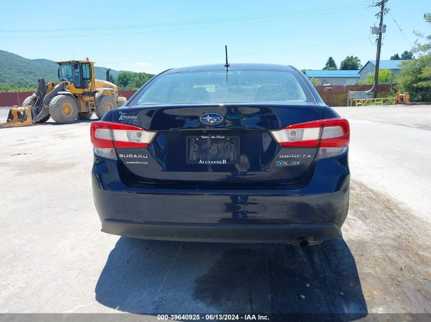 2019 Subaru Impreza 2.0I VIN: 4S3GKAA60K3620365 Lot: 39640925