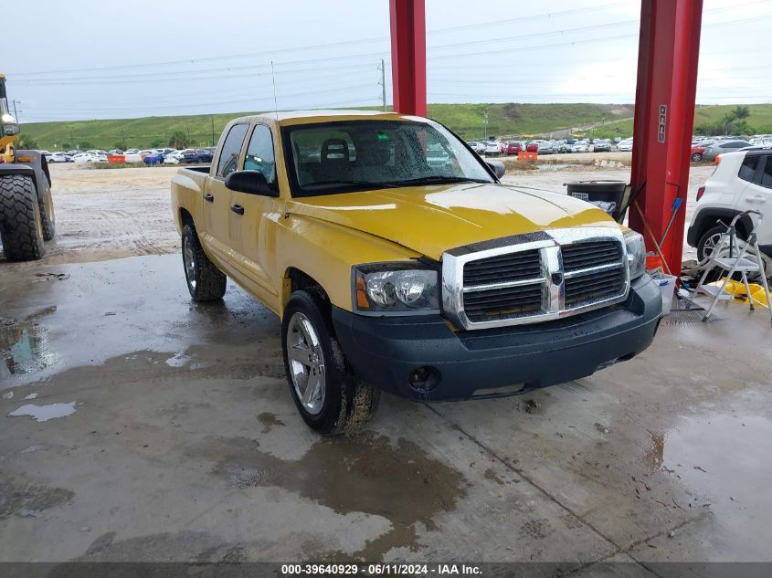 2006 Dodge Dakota Slt VIN: 1D7HE48K96S527667 Lot: 39640929