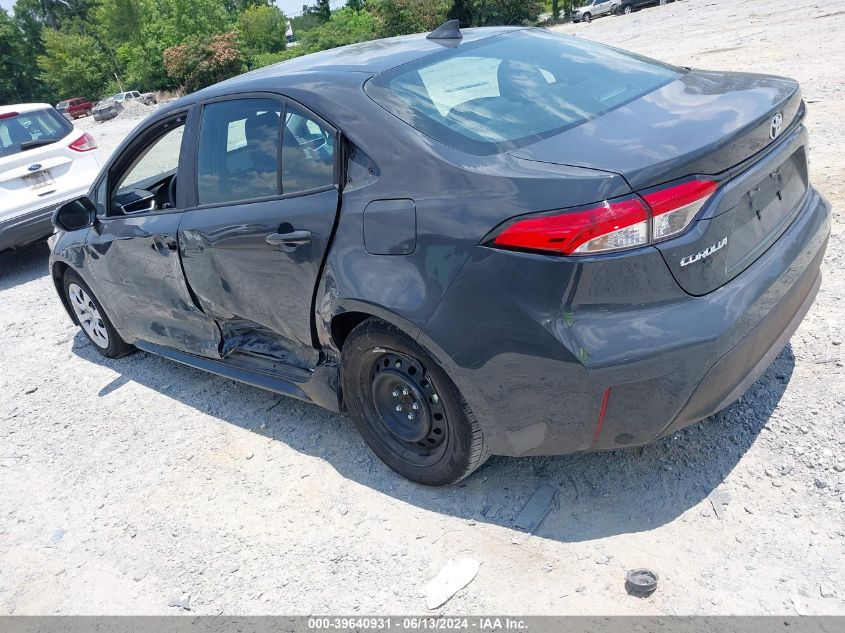 2023 Toyota Corolla Le VIN: 5YFB4MDE5PP070538 Lot: 39640931