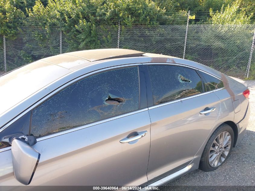 2015 Hyundai Sonata Limited VIN: 5NPE34AF4FH112478 Lot: 39640964