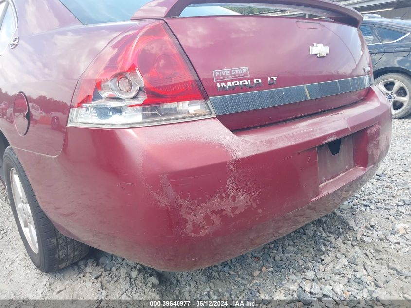 2008 Chevrolet Impala Lt VIN: 2G1WT58K181221460 Lot: 39640977