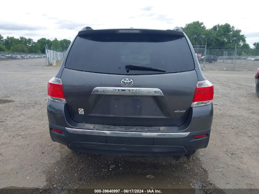 2011 Toyota Highlander Se V6 VIN: 5TDBK3EH1BS046889 Lot: 39640997