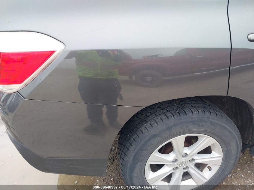 2011 Toyota Highlander Se V6 VIN: 5TDBK3EH1BS046889 Lot: 39640997