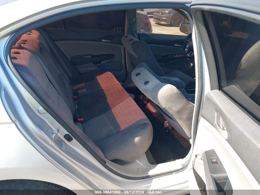 2010 Honda Accord 2.4 Lx VIN: 1HGCP2F35AA138359 Lot: 39641000