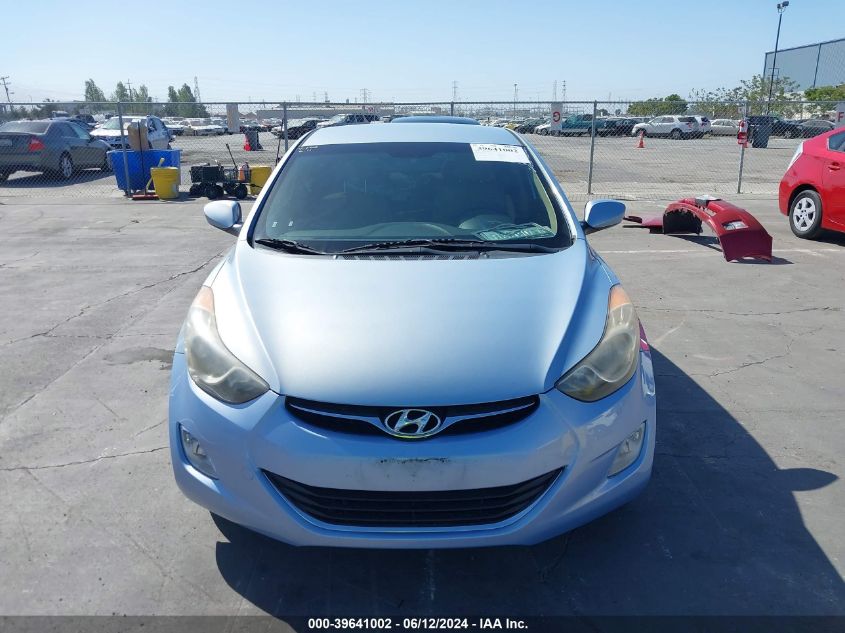 2012 Hyundai Elantra Gls (Ulsan Plant) VIN: KMHDH4AE6CU444035 Lot: 39641002