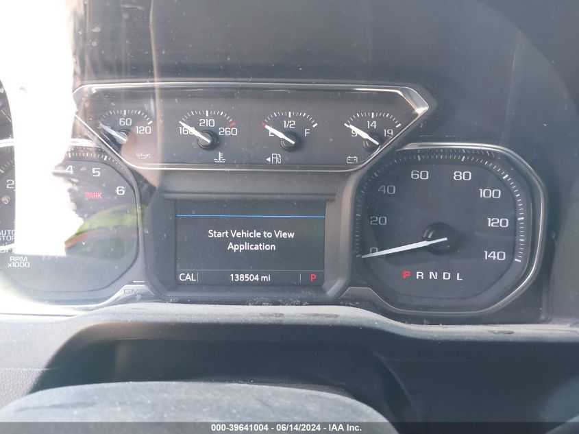 2019 GMC Sierra 1500 Slt VIN: 3GTU9DED1KG180985 Lot: 39641004