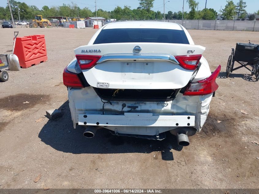 2018 Nissan Maxima 3.5 Sv VIN: 1N4AA6AP1JC380391 Lot: 39641006