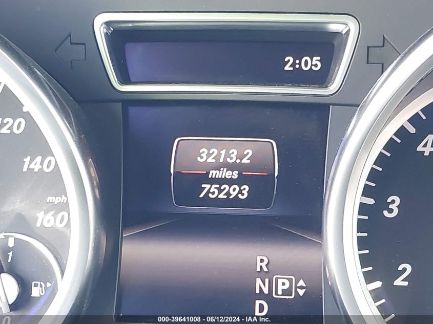 2015 Mercedes-Benz Ml 350 VIN: 4JGDA5JB3FA600005 Lot: 39641008