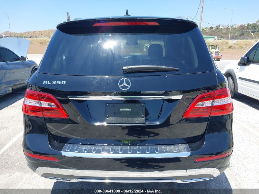 2015 Mercedes-Benz Ml 350 VIN: 4JGDA5JB3FA600005 Lot: 39641008
