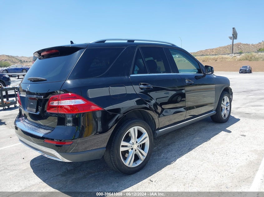 2015 Mercedes-Benz Ml 350 VIN: 4JGDA5JB3FA600005 Lot: 39641008