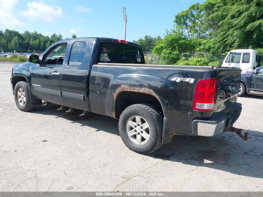 2009 GMC Sierra 1500 Sle VIN: 1GTEK29J29Z238917 Lot: 39641009