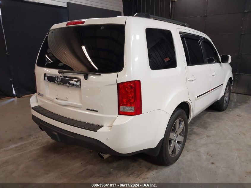 2012 Honda Pilot Touring VIN: 5FNYF3H9XCB017514 Lot: 39641017