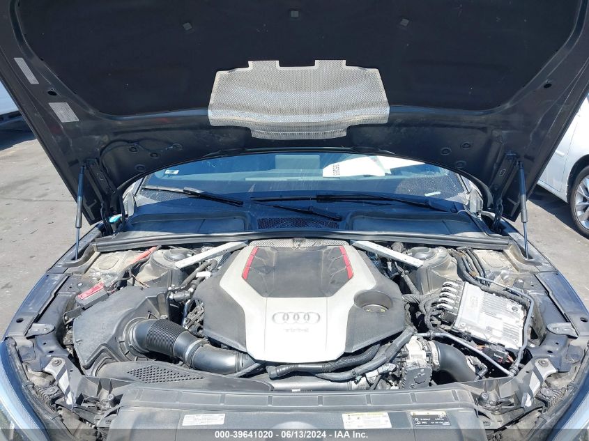 2019 Audi S5 3.0T Premium VIN: WAUC4CF59KA090989 Lot: 39641020