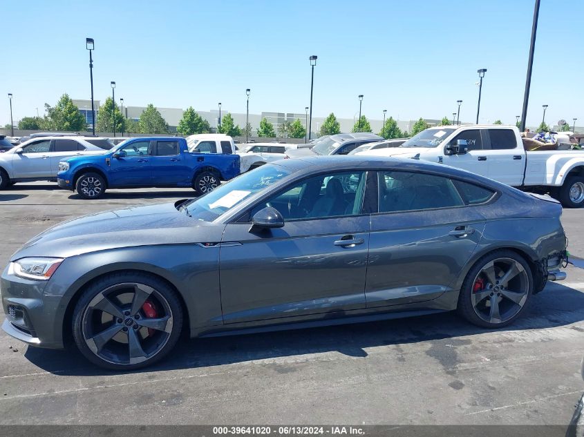 2019 Audi S5 3.0T Premium VIN: WAUC4CF59KA090989 Lot: 39641020
