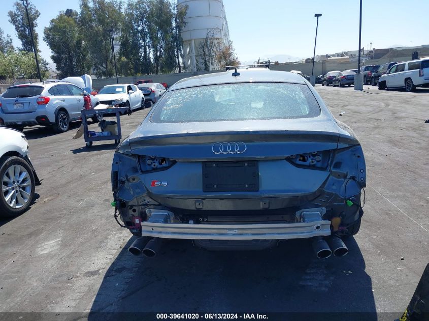 2019 Audi S5 3.0T Premium VIN: WAUC4CF59KA090989 Lot: 39641020