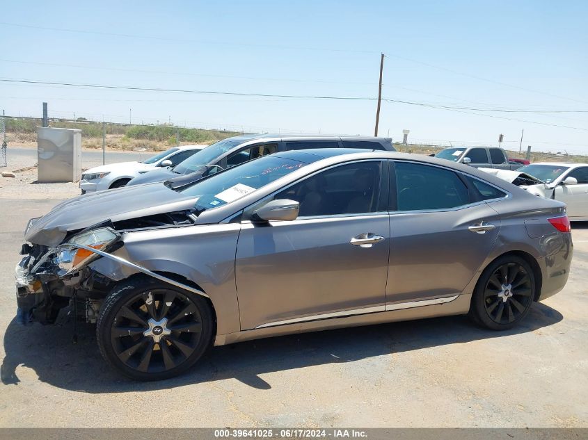 2012 Hyundai Azera VIN: KMHFH4JG1CA153423 Lot: 39641025