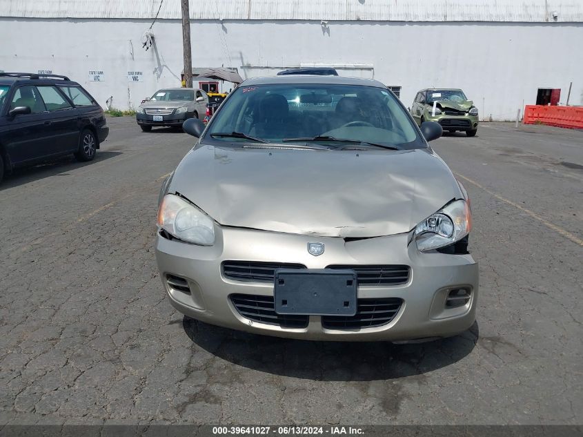 2003 Dodge Stratus Sxt VIN: 1B3EL46XX3N508476 Lot: 39641027