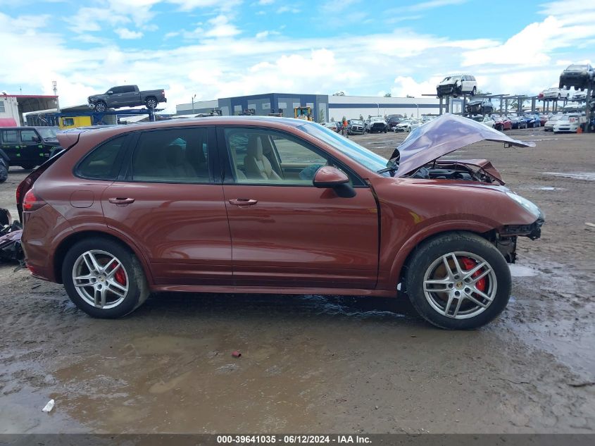 2013 Porsche Cayenne Gts VIN: WP1AD2A23DLA73130 Lot: 39641035