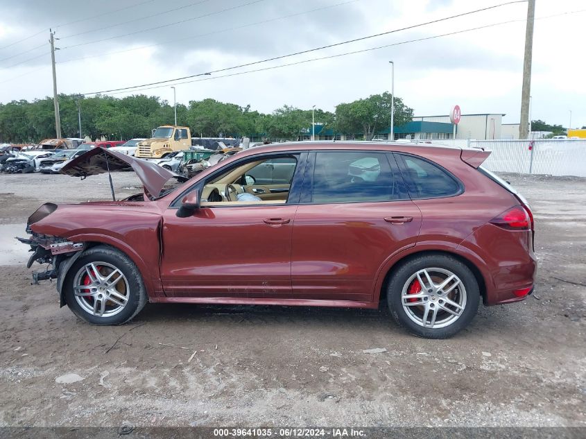 2013 Porsche Cayenne Gts VIN: WP1AD2A23DLA73130 Lot: 39641035