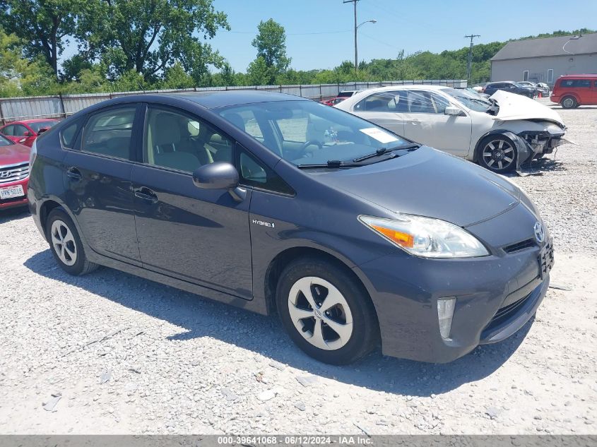 2012 Toyota Prius Two VIN: JTDKN3DU2C5386940 Lot: 39641068