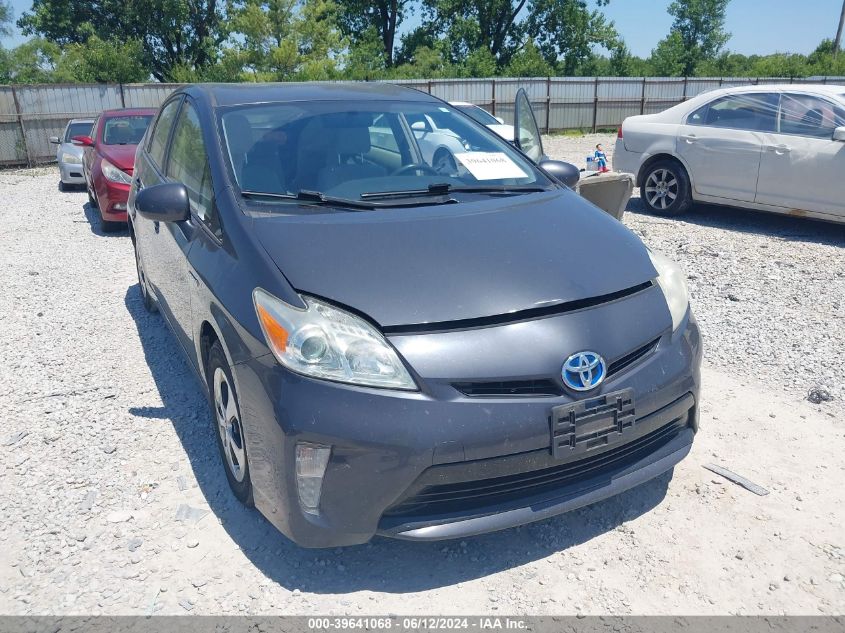 2012 Toyota Prius Two VIN: JTDKN3DU2C5386940 Lot: 39641068