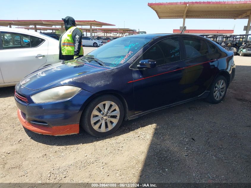 2014 Dodge Dart Sxt VIN: 1C3CDFBB6ED765558 Lot: 39641085