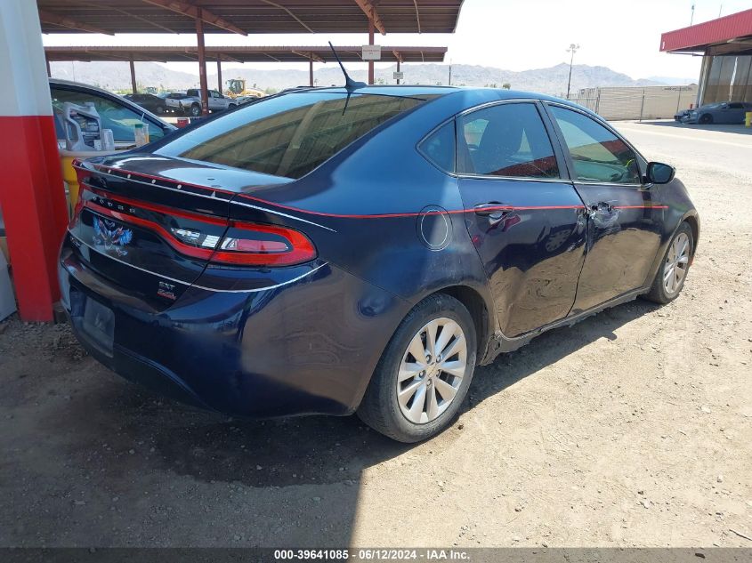 2014 Dodge Dart Sxt VIN: 1C3CDFBB6ED765558 Lot: 39641085