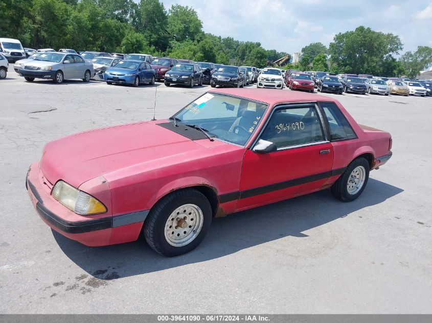 1990 Ford Mustang Lx VIN: 1FACP40A8LF133122 Lot: 39641090