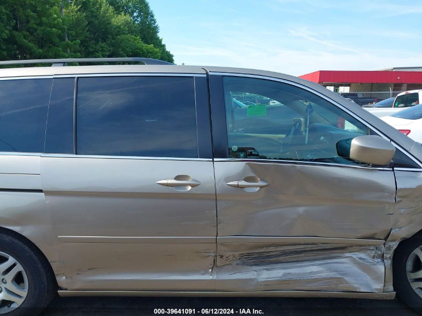 2007 Honda Odyssey Ex-L VIN: 5FNRL38757B439711 Lot: 39641091