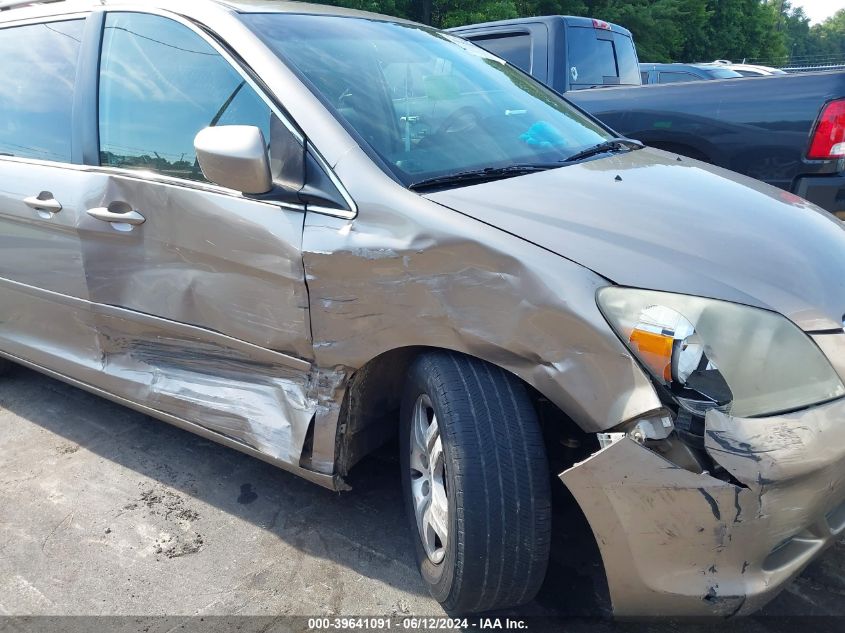 2007 Honda Odyssey Ex-L VIN: 5FNRL38757B439711 Lot: 39641091