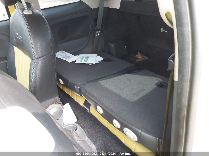 2012 Fiat 500C Pop VIN: 3C3CFFDR9CT120155 Lot: 39641093