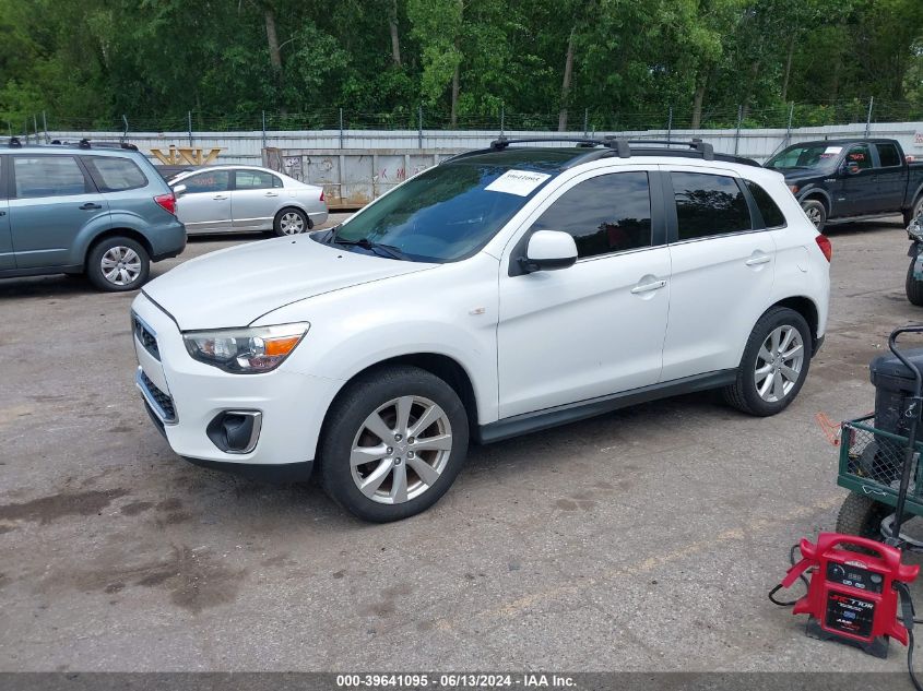 2013 Mitsubishi Outlander Sport Se VIN: 4A4AP4AU4DE009214 Lot: 39641095