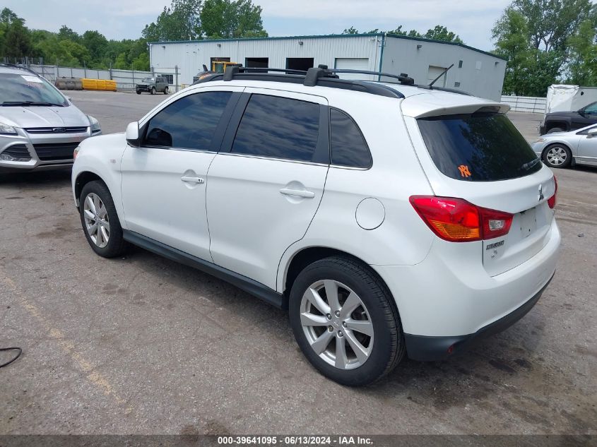 2013 Mitsubishi Outlander Sport Se VIN: 4A4AP4AU4DE009214 Lot: 39641095