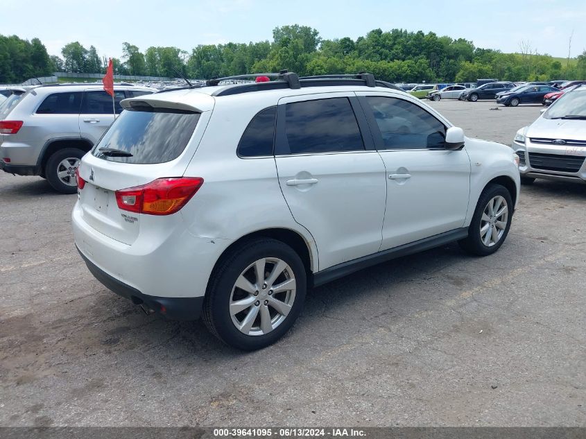 2013 Mitsubishi Outlander Sport Se VIN: 4A4AP4AU4DE009214 Lot: 39641095