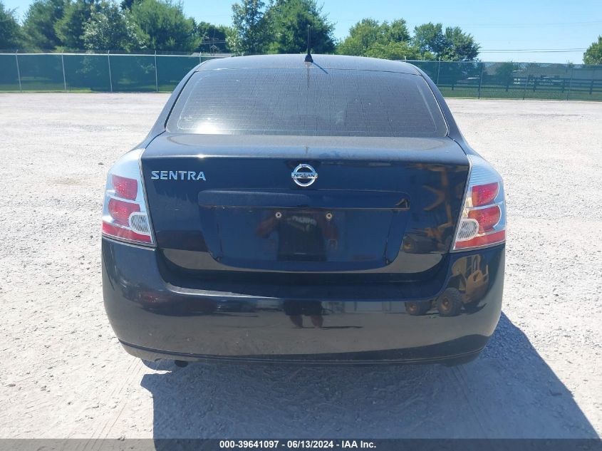 2009 Nissan Sentra 2.0S VIN: 3N1AB61E49L622034 Lot: 39641097