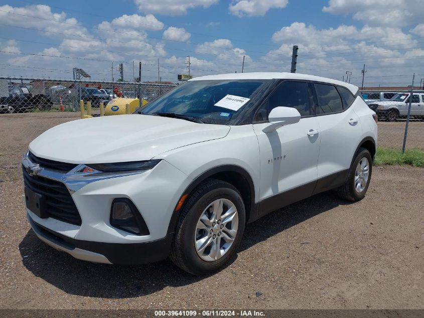 2022 Chevrolet Blazer Fwd 2Lt VIN: 3GNKBCR48NS119674 Lot: 39641099