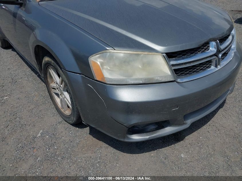 2012 Dodge Avenger Sxt VIN: 1C3CDZCB6CN253659 Lot: 39641100