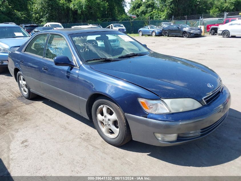 JT8BF28G9X0232416 | 1999 LEXUS ES 300