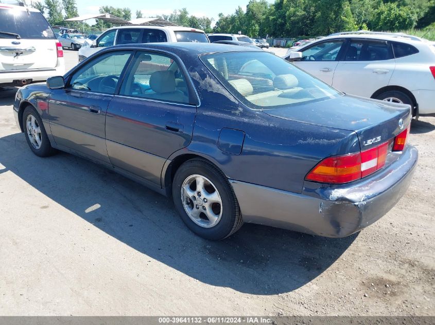 JT8BF28G9X0232416 | 1999 LEXUS ES 300