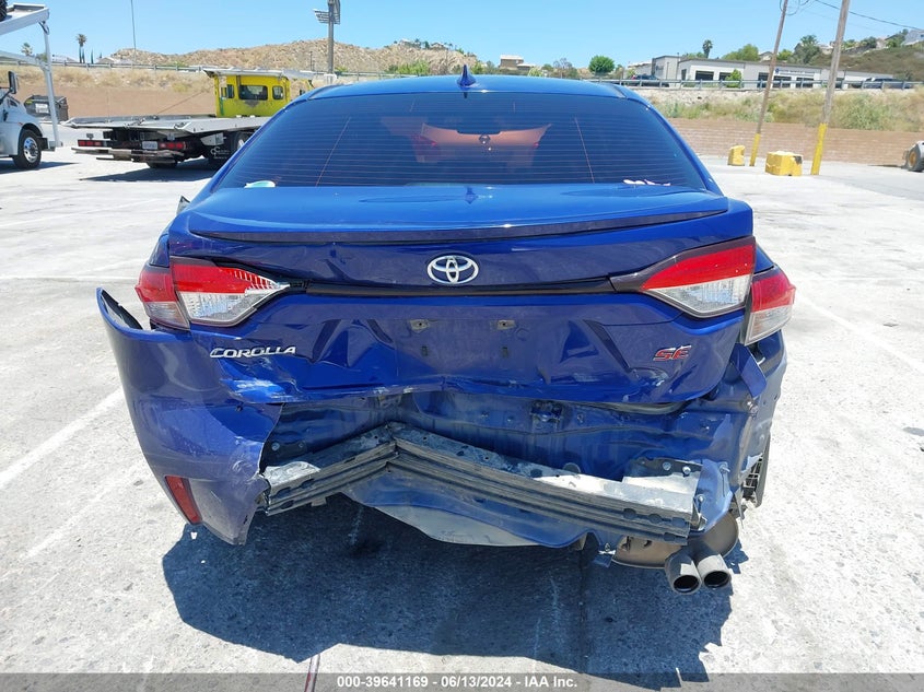 VIN JTDS4RCE2LJ034903 2020 TOYOTA COROLLA SE