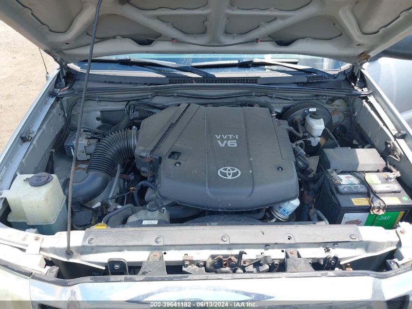 2005 Toyota Tacoma Base V6 VIN: 5TELU42N25Z016919 Lot: 39641182