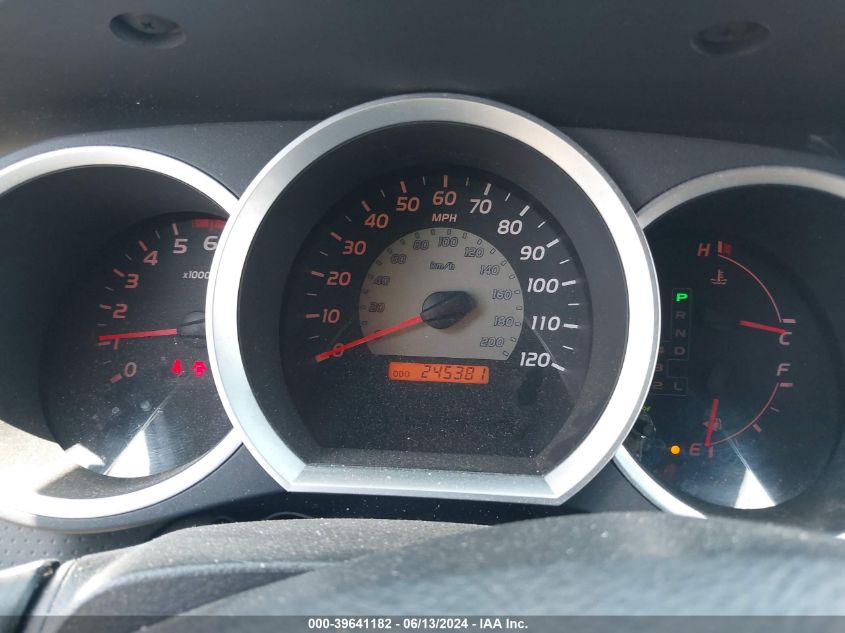 2005 Toyota Tacoma Base V6 VIN: 5TELU42N25Z016919 Lot: 39641182