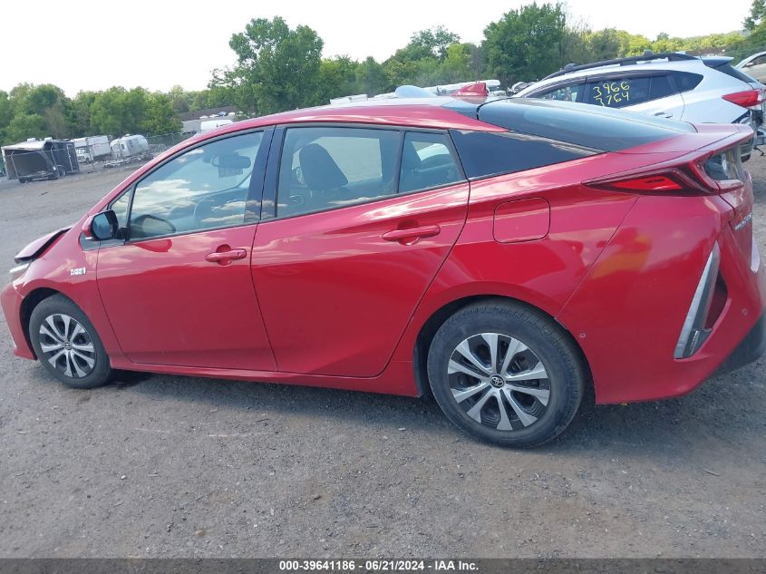 2020 Toyota Prius Prime Limited VIN: JTDKARFP5L3128672 Lot: 39641186
