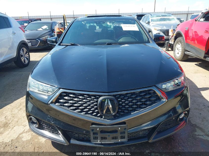 2019 Acura Tlx Tech A-Spec Pkgs VIN: 19UUB2F68KA001754 Lot: 39641190