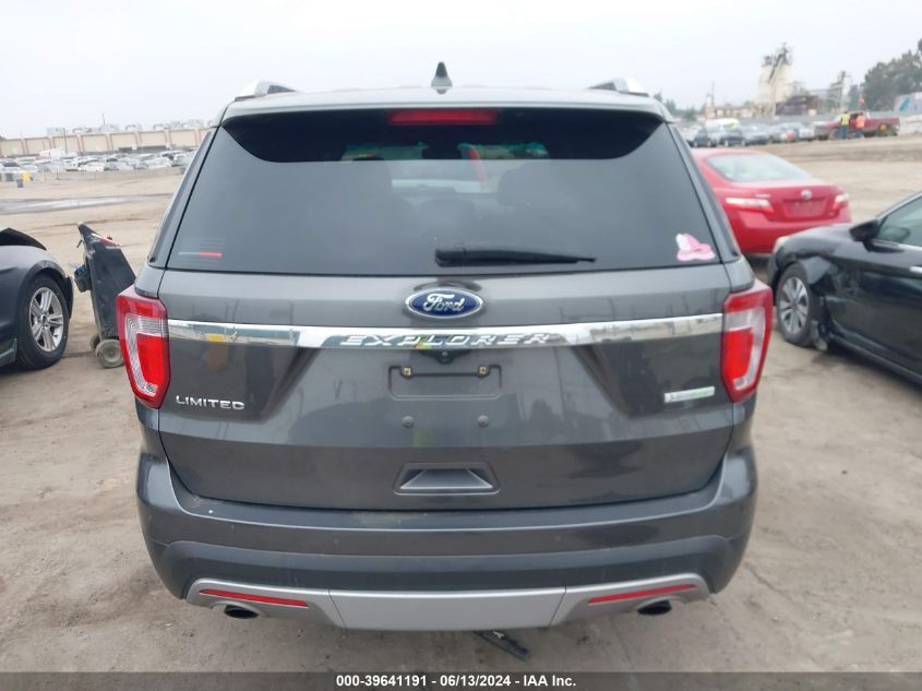 2017 Ford Explorer Limited VIN: 1FM5K7FH5HGC55716 Lot: 39641191