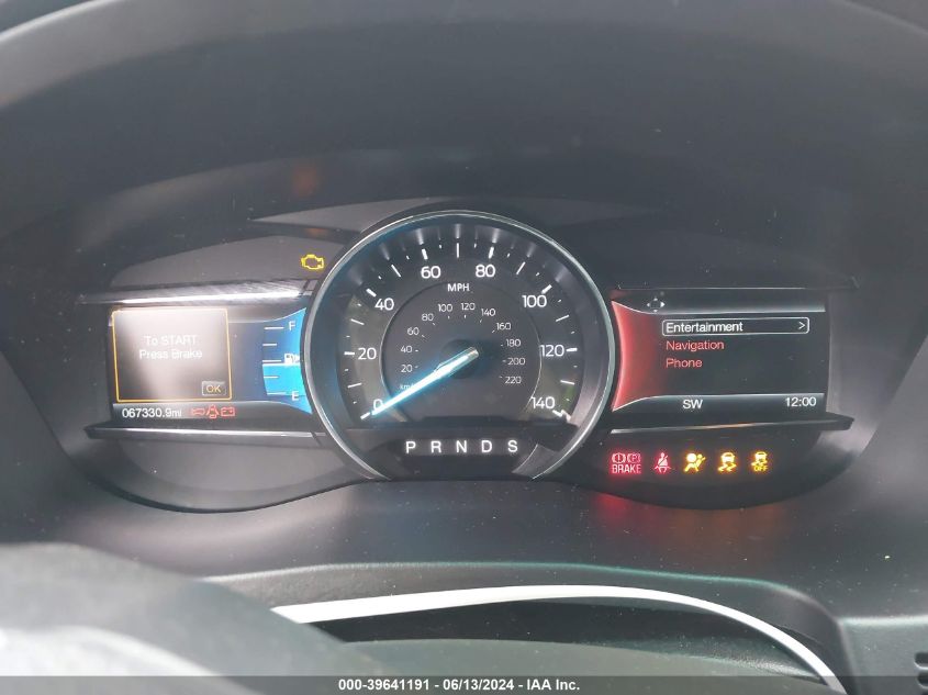 2017 Ford Explorer Limited VIN: 1FM5K7FH5HGC55716 Lot: 39641191