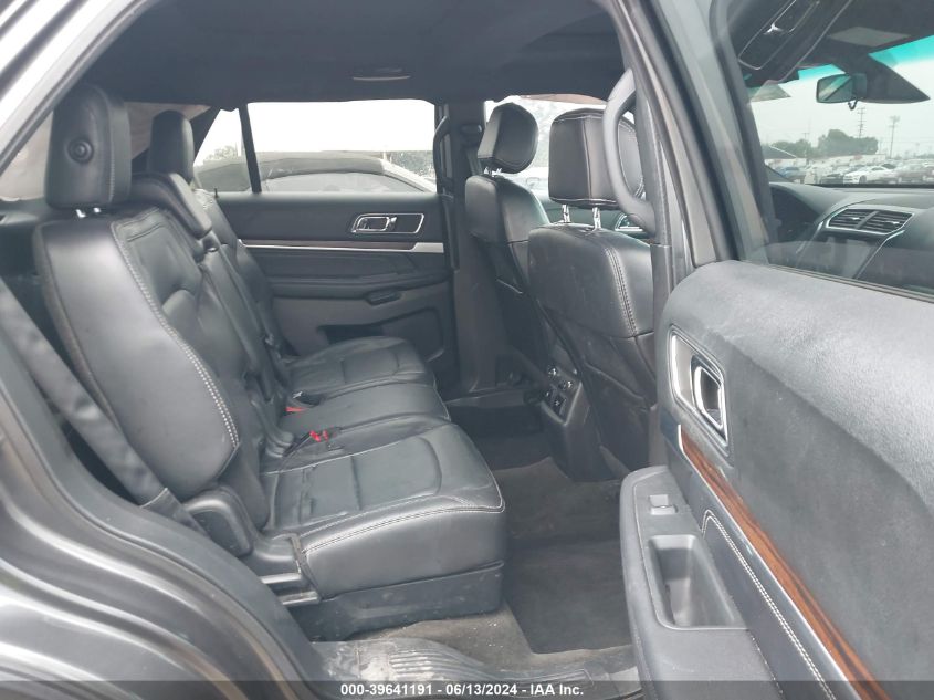 2017 Ford Explorer Limited VIN: 1FM5K7FH5HGC55716 Lot: 39641191