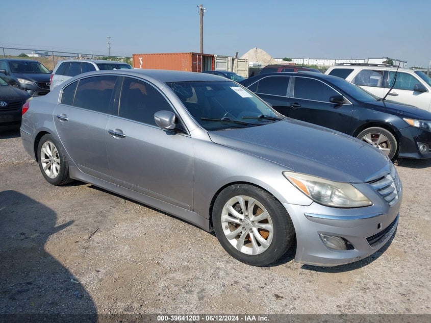2013 Hyundai Genesis 3.8 VIN: KMHGC4DDXDU235350 Lot: 39641203